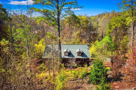 4 BD Luxury Cabin•Hot Tub•Theater•Pool Table•S'mores•EZ Roads